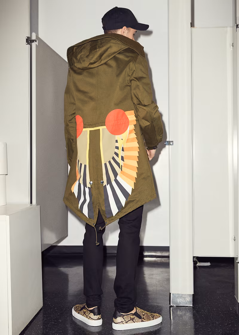 Givenchy Printed Parka