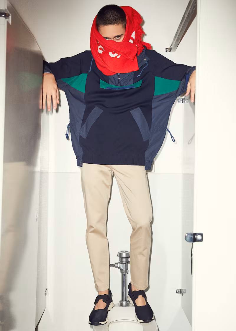 Sacai Cotton Knit Blouson