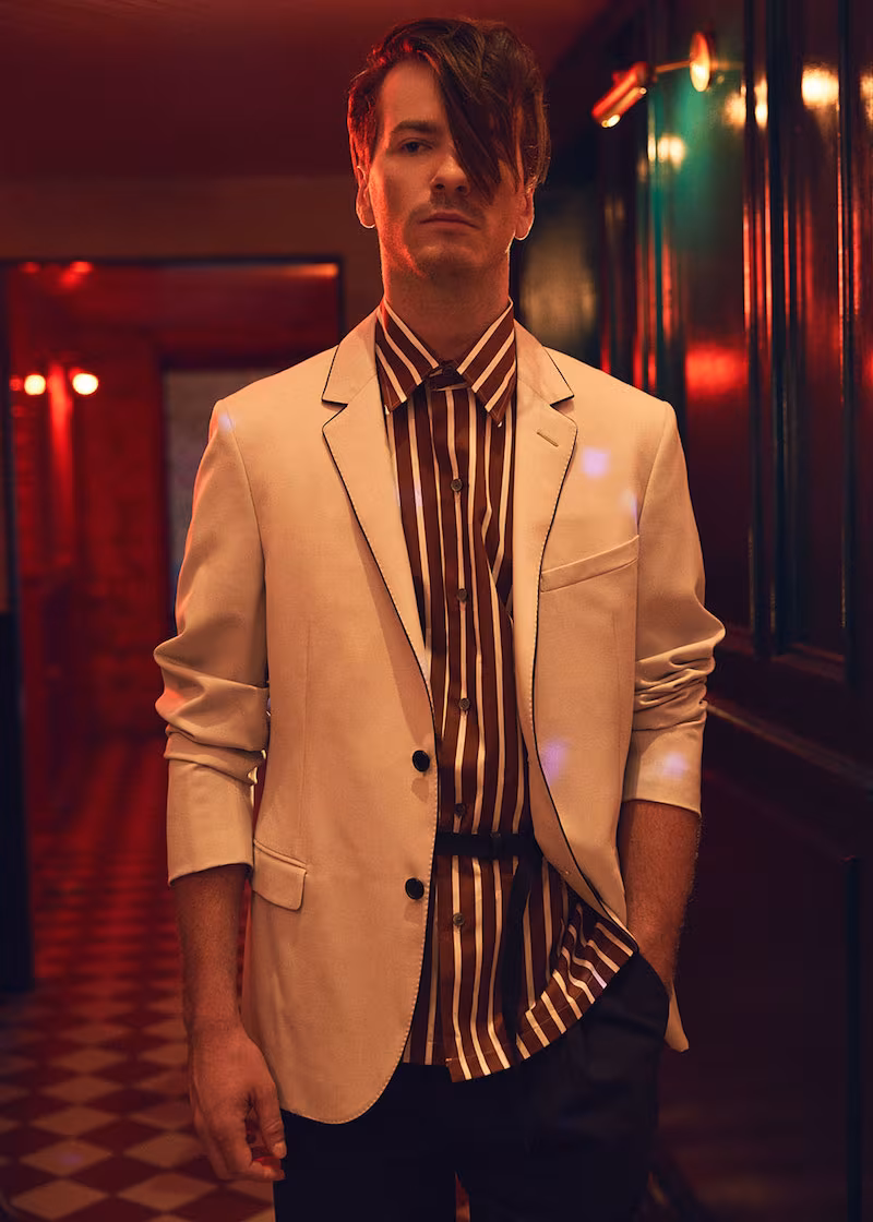 Lanvin Evening Silk Piping Blazer