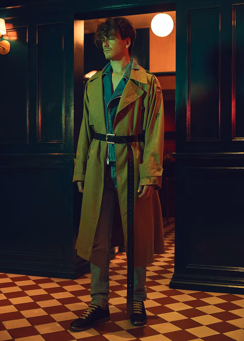 Maison Margiela Waterproof Cotton Twill Trench