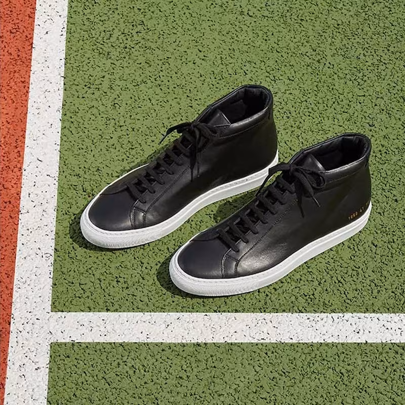 Common Projects Original Achilles Mid-Top Leather Trainers
