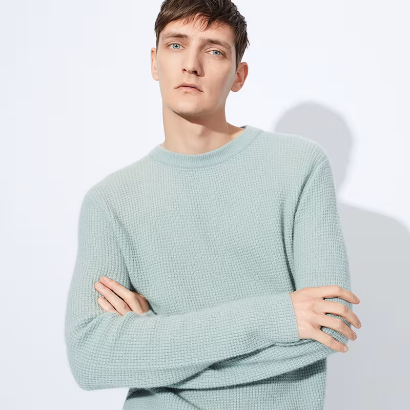 Raey Waffle-Knit Cashmere Sweater