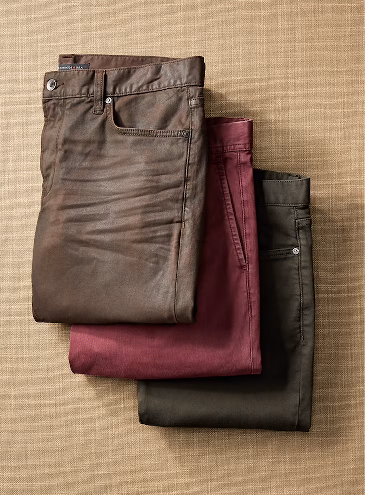 Colorful Chinos and Jeans