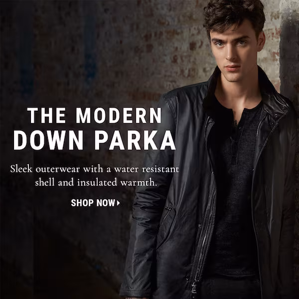 John Varvatos The New Modern Down Parka