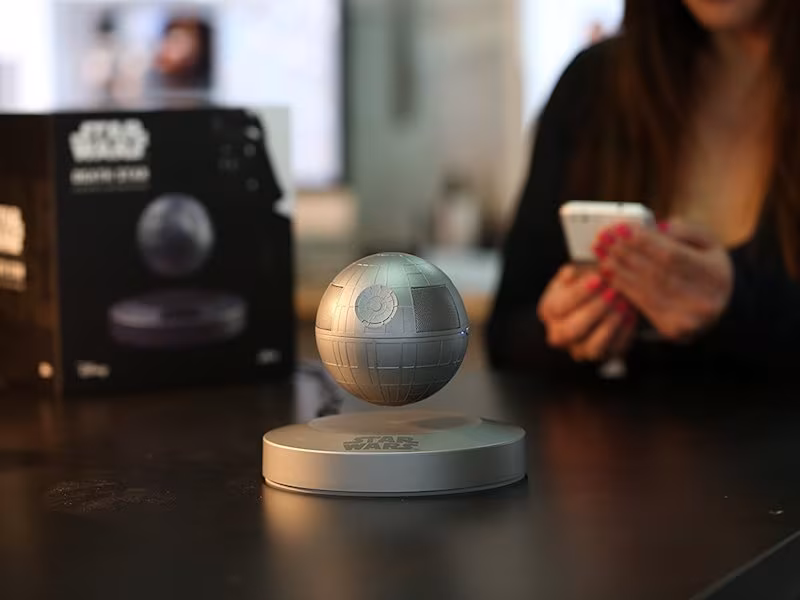Plox Levitating Death Star Bluetooth Speaker