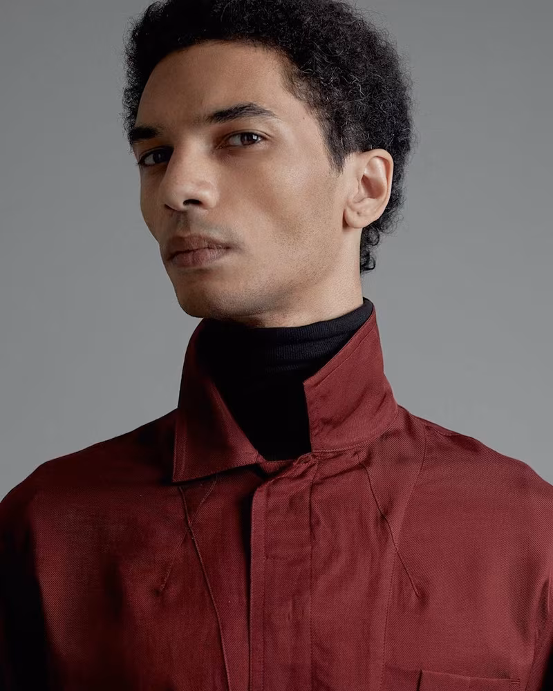 Haider Ackermann Single-Cuff Cotton-Blend Shirt