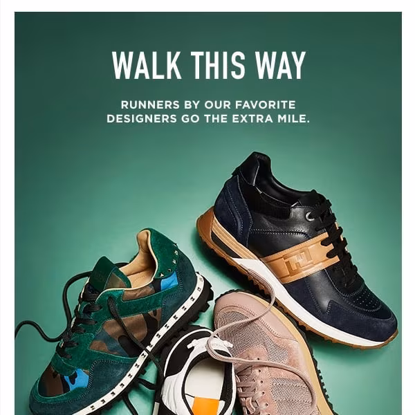 Walk This Ways: Men's Sneakers